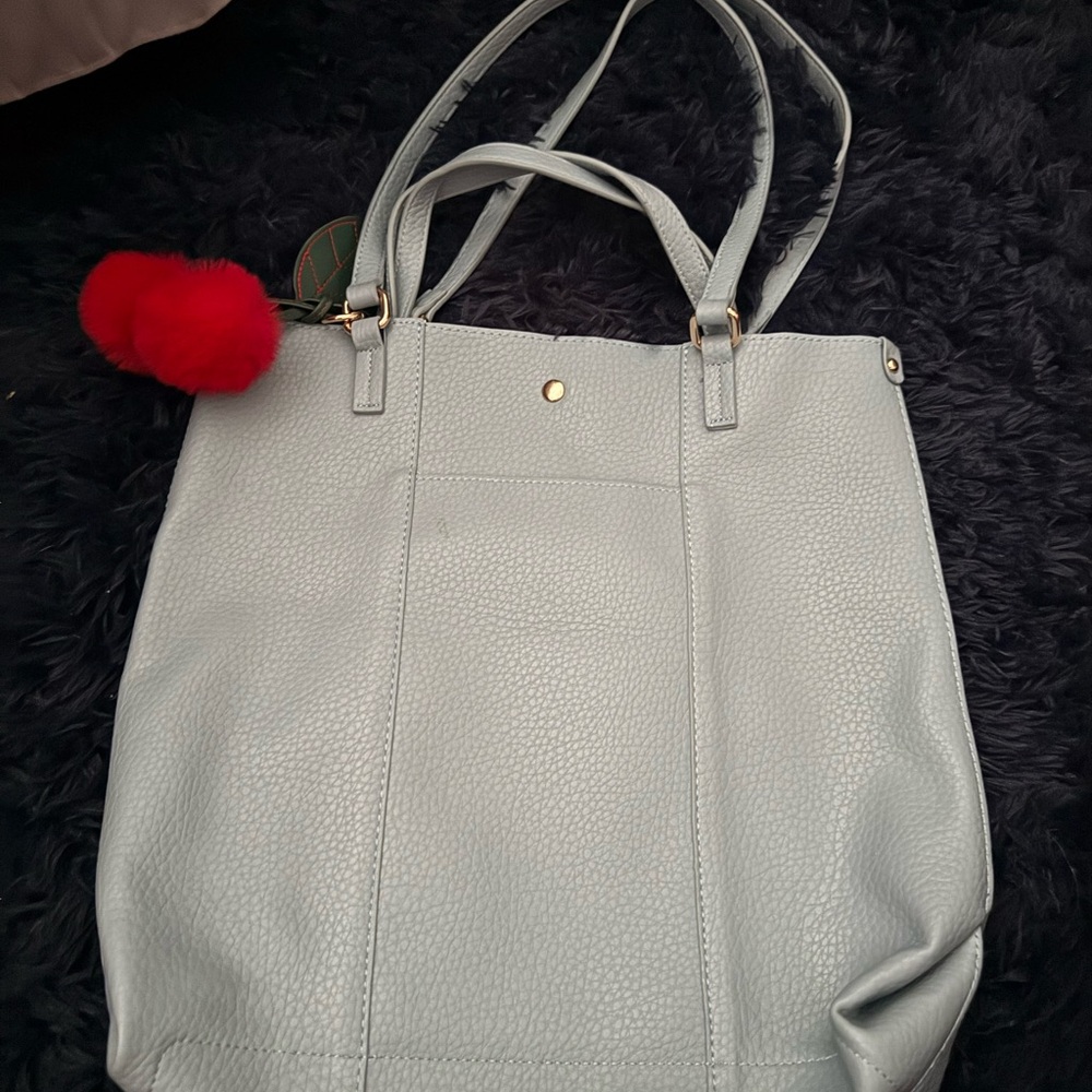 Elegant Light Gray Tote Bag
